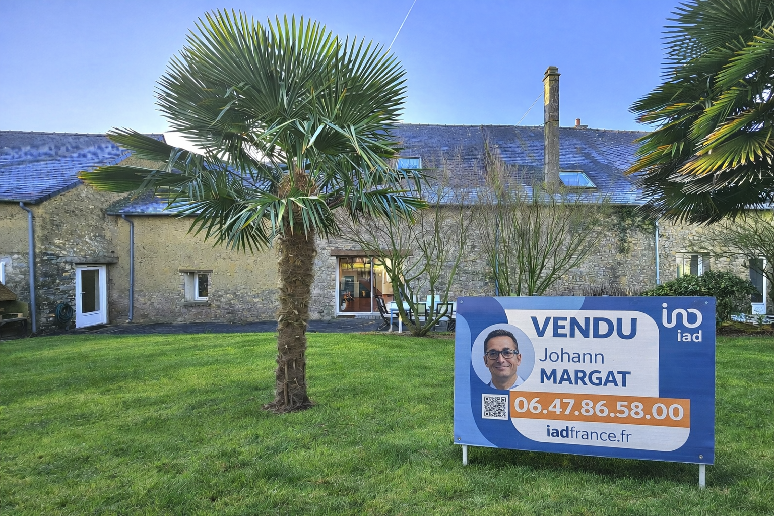 Longère vendue à La Ménéhais à Guichen après une nouvelle stratégie de commercialisation.