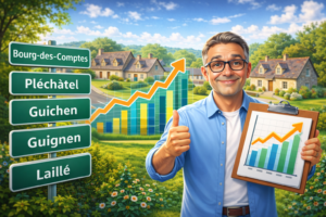 Marché immobilier local à Bourg-des-Comptes et dans les communes alentours